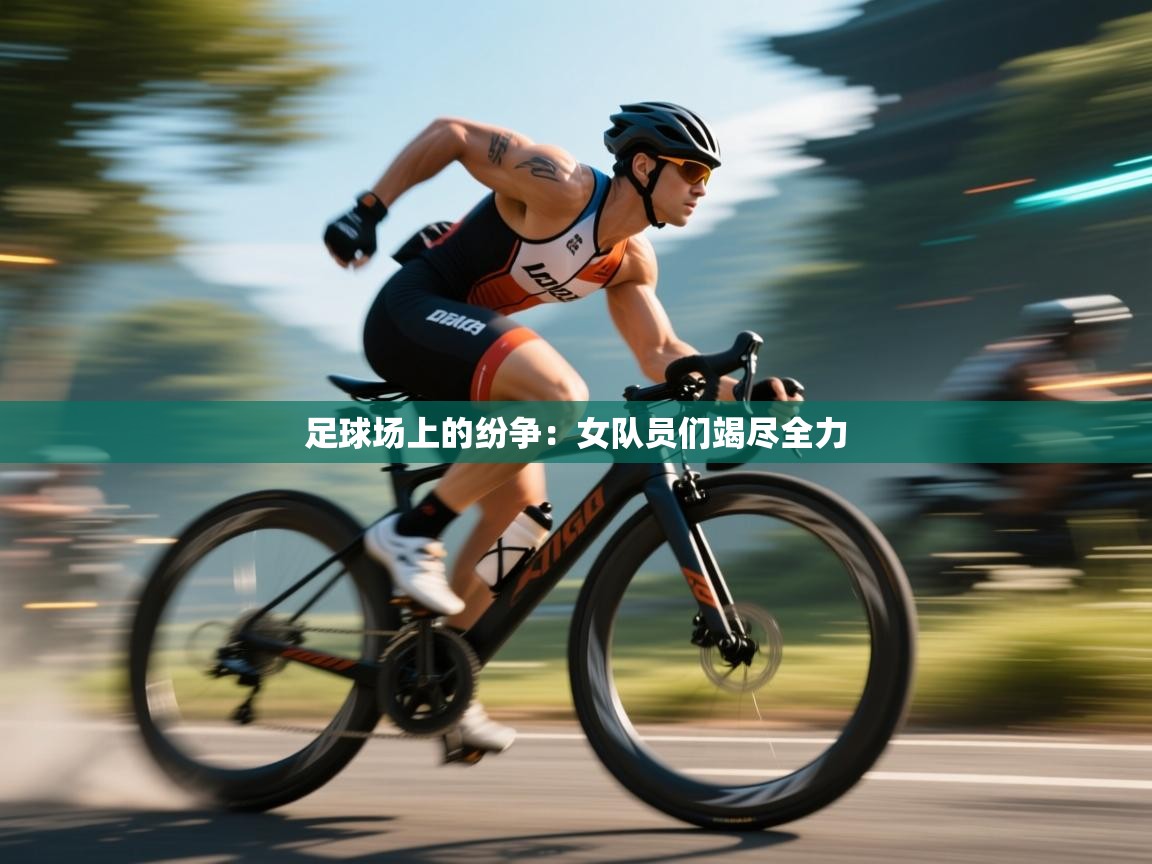 足球场上的纷争：女队员们竭尽全力