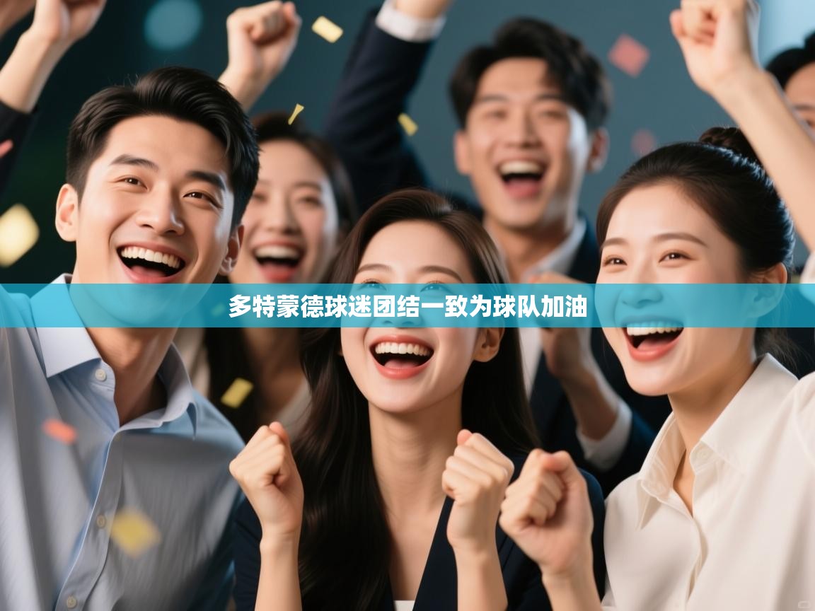 多特蒙德球迷团结一致为球队加油